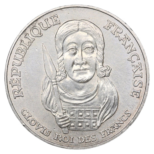 Clovis 100 Francs 1996 Argent 15.04 gr