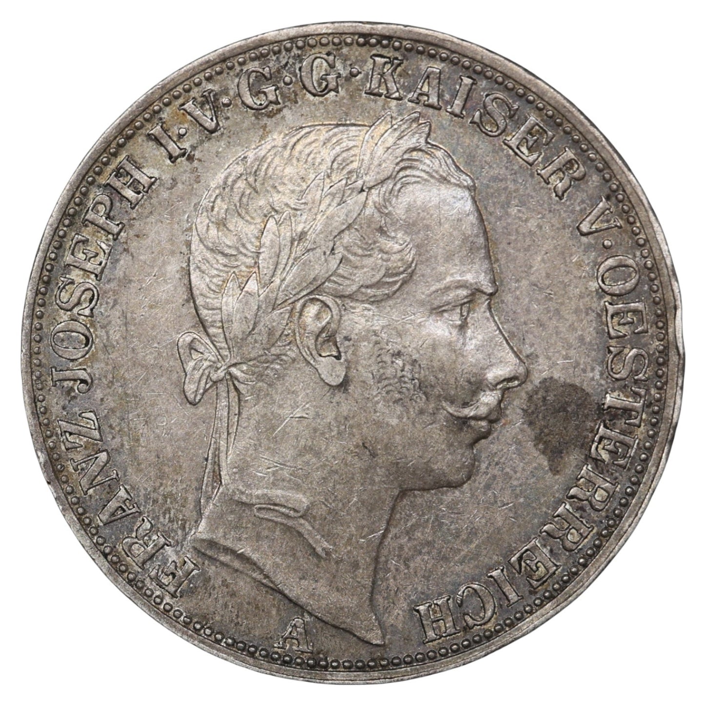 Autriche François Joseph Ier (1848-1916) 1 Thaler Argent 1857 A Vienne 18.54 gr
