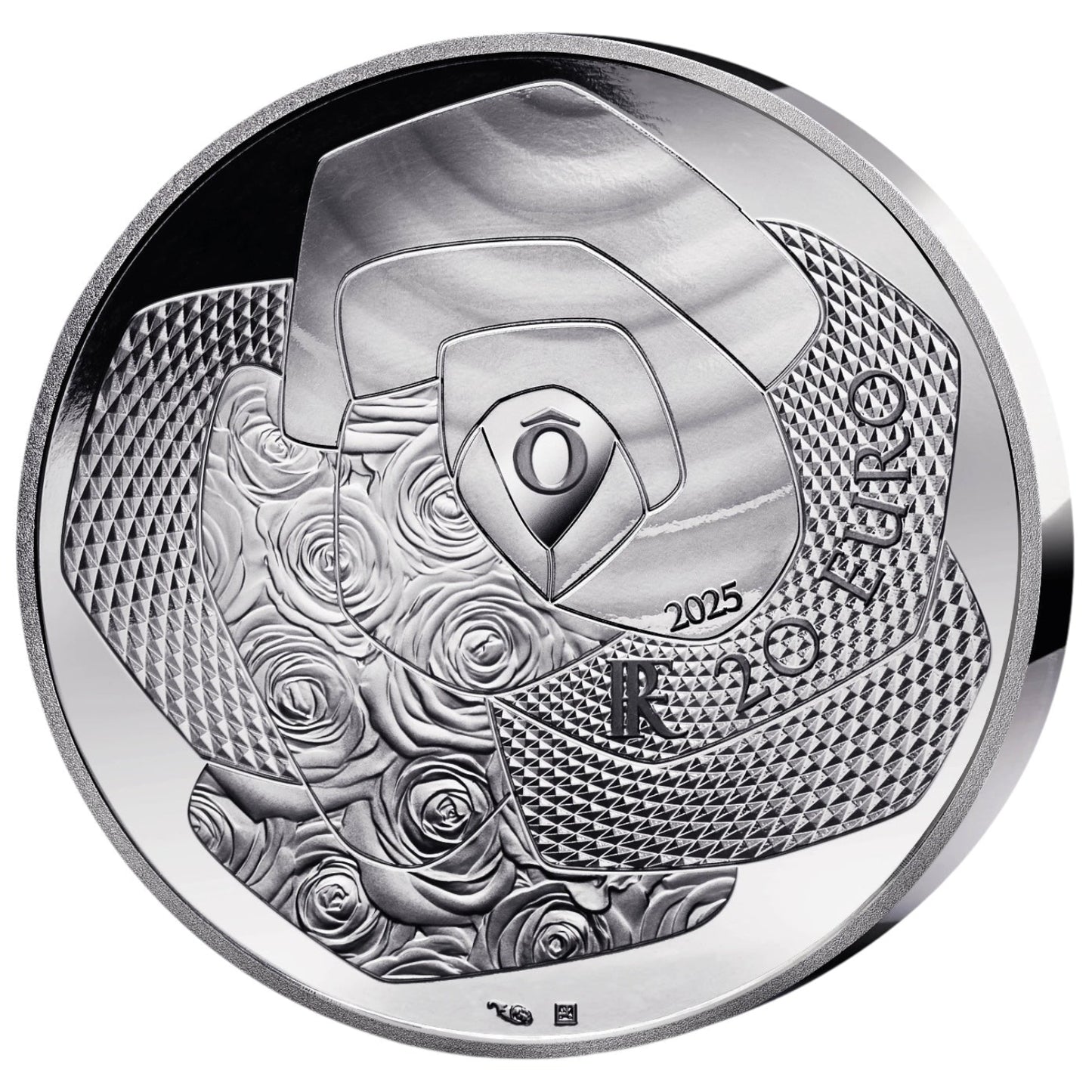 Monnaie de Paris 20 Euros 2025 BE Haut relief 90 ans Lancôme Argent .999 Dans son coffret