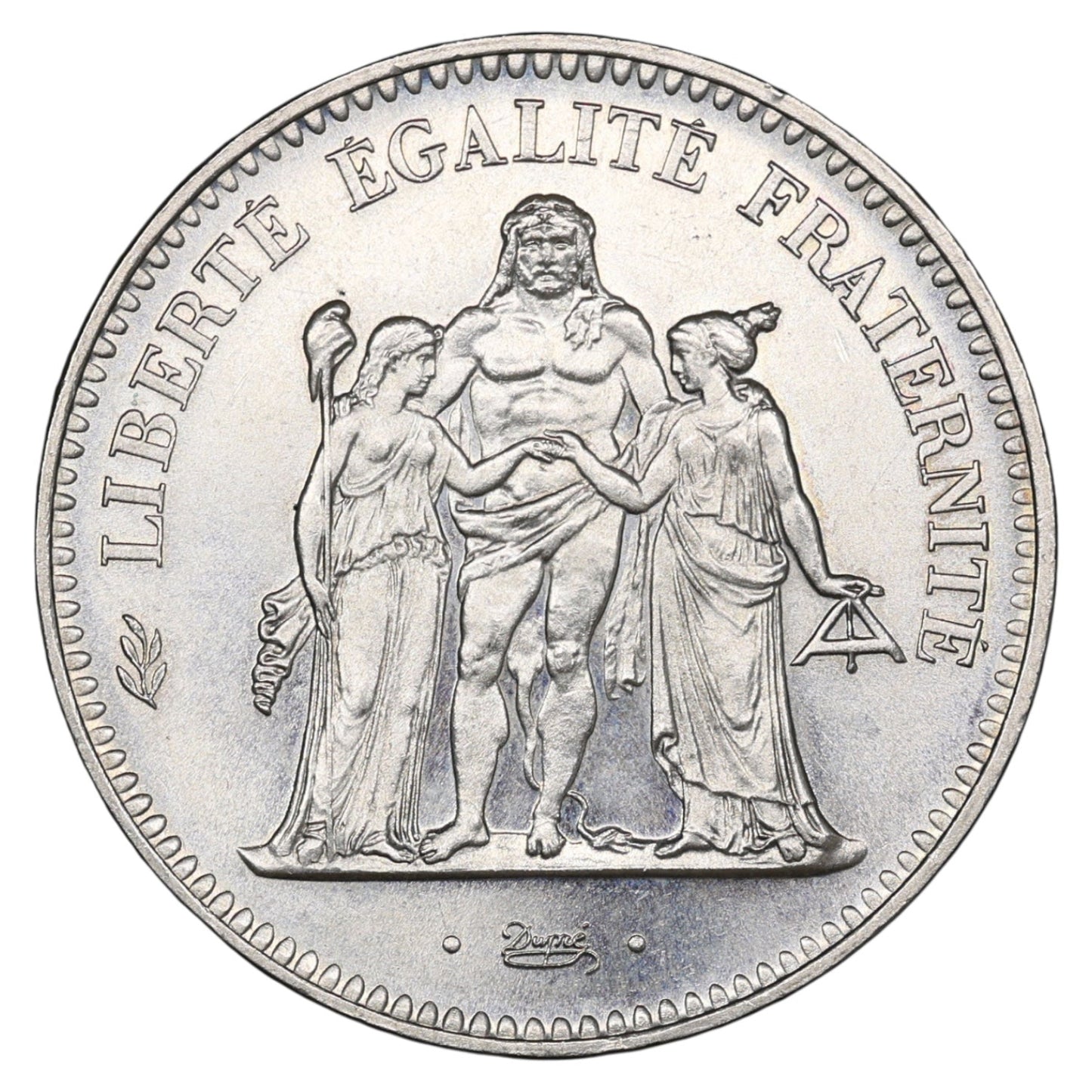 Hercule 50 Francs 1974 Avers de la 20 Francs Argent 30.23 gr