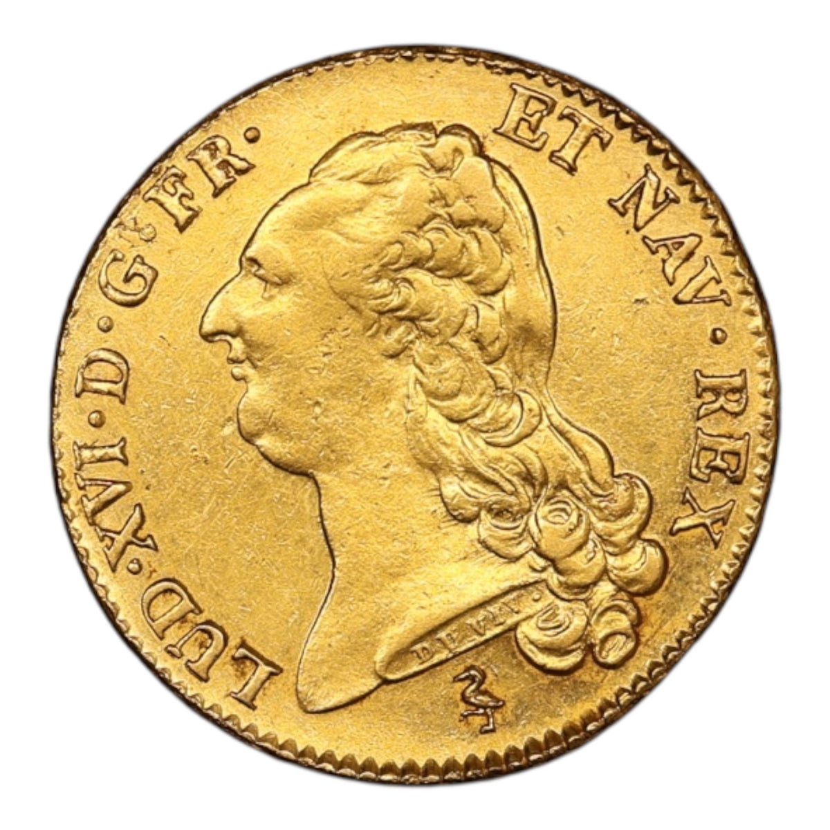 Louis XVI (1774-1792) Double Louis d'or à la tête nue 1786 A Paris 15.25 gr