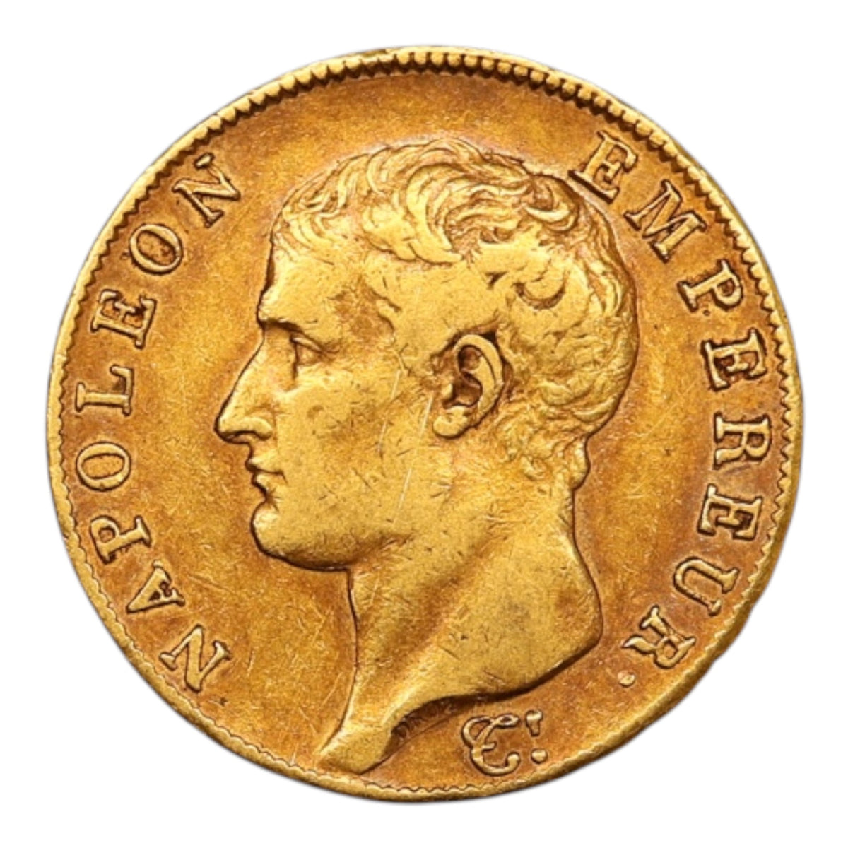 Napoléon Ier (1804-1814) 40 Francs Or AN 13 A Paris 12.89 gr
