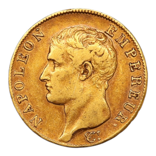 Napoléon Ier (1804-1814) 40 Francs Or AN 13 A Paris 12.89 gr