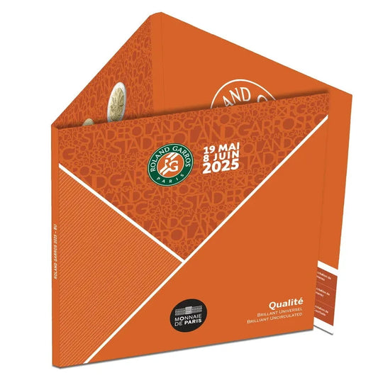 Monnaie de Paris Coffret Miniset BU 2025 Roland Garros