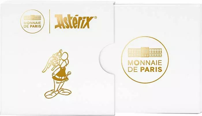 France Monnaie de Paris 250 Euros 2022 BU Astérix Or 3 gr Dans son coffret