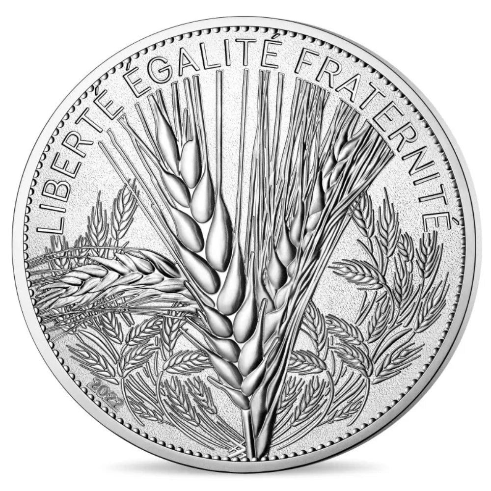 Monnaie de Paris 20 Euros 2022 BE Natures de France Blé Argent Dans son coffret