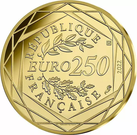 France Monnaie de Paris 250 Euros 2022 BU Astérix Or 3 gr Dans son coffret