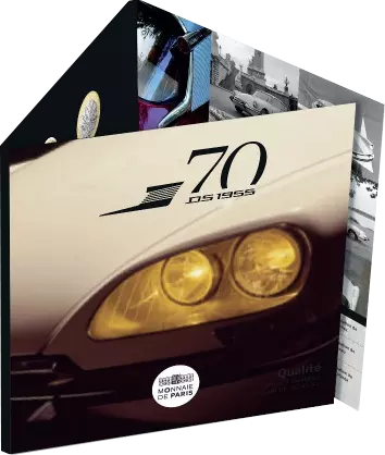 Monnaie de Paris Coffret Miniset BU 2025 DS Automobiles 70 ans
