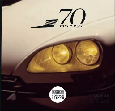 Monnaie de Paris Coffret Miniset BU 2025 DS Automobiles 70 ans