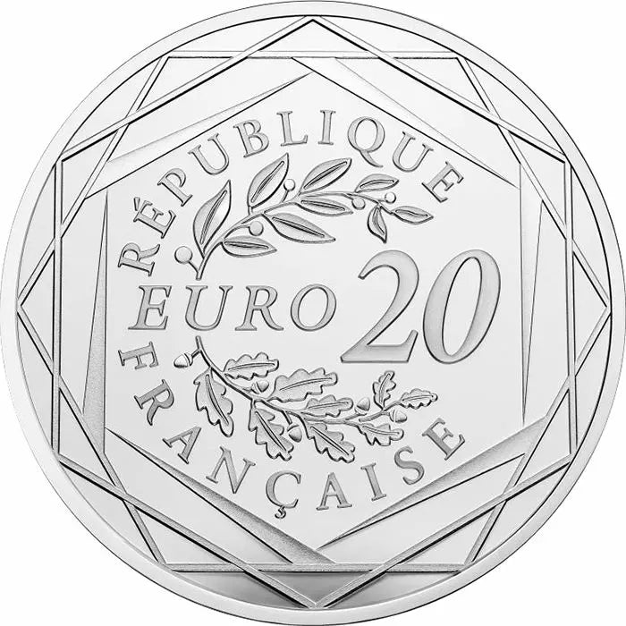 France 20 Euros Argent Belle Épreuve BE 2020 Jacques Chirac 18 gr Monnaie de Paris