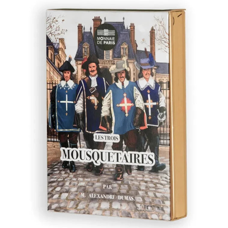 Monnaie de Paris Coffret collector complet Les Trois Mousquetaires avec 4 monnaies de 10 Euros Argent