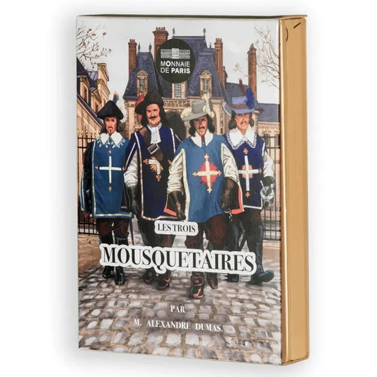 Monnaie de Paris Coffret collector complet Les Trois Mousquetaires avec 4 monnaies de 10 Euros Argent