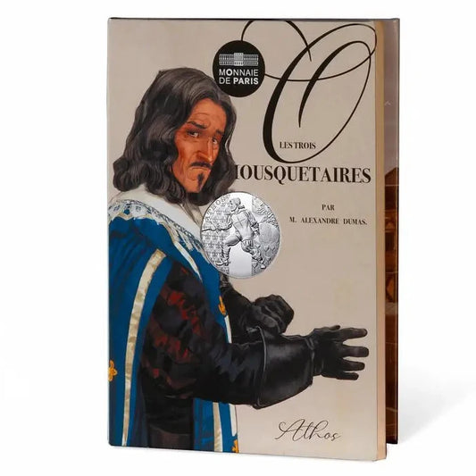 Monnaie de Paris Coffret collector complet Les Trois Mousquetaires avec 4 monnaies de 10 Euros Argent