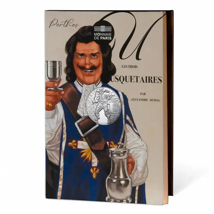 Monnaie de Paris Coffret collector complet Les Trois Mousquetaires avec 4 monnaies de 10 Euros Argent