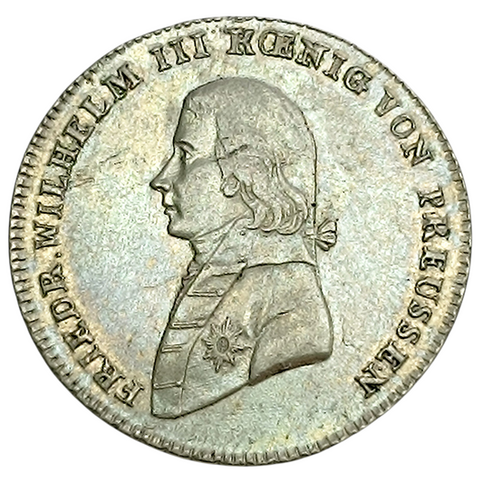 Allemagne Prusse Friedrich Wilhelm III 1/3 Reichsthaler 1800 Berlin Argent