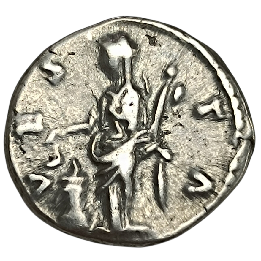 Lucille (164-169) Denier Vesta Argent 3.58 Gr