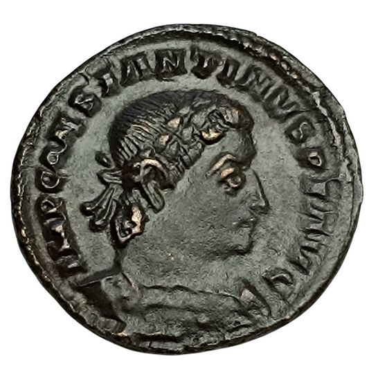 Constantin Ier (306-337) Follis Soli Invicto Comiti Londres 4.31 gr 22.5 mm