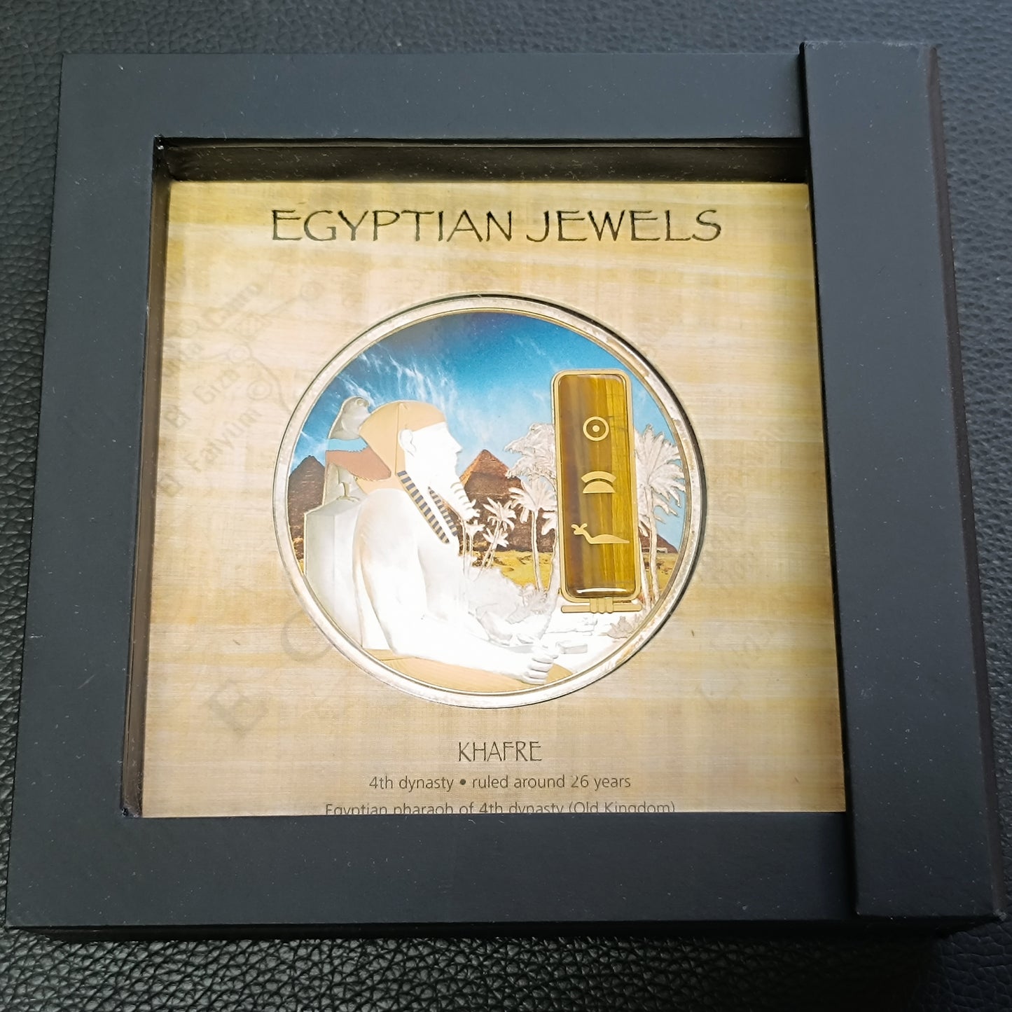 Fidji 50 Dollars 2013 Khafre / Khepren Argent 2 Once Silver 2 oz .999