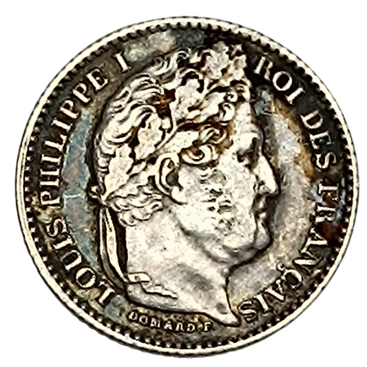 Louis-Philippe Ier (1830-1848) 25 centimes 1847 A Paris Argent 1.25 gr G. 357