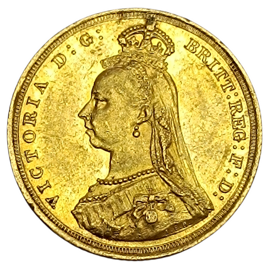 Australie, Victoria, SOUVERAIN Or (SOVEREIGN) 1889 S Sydney 7,98 gr