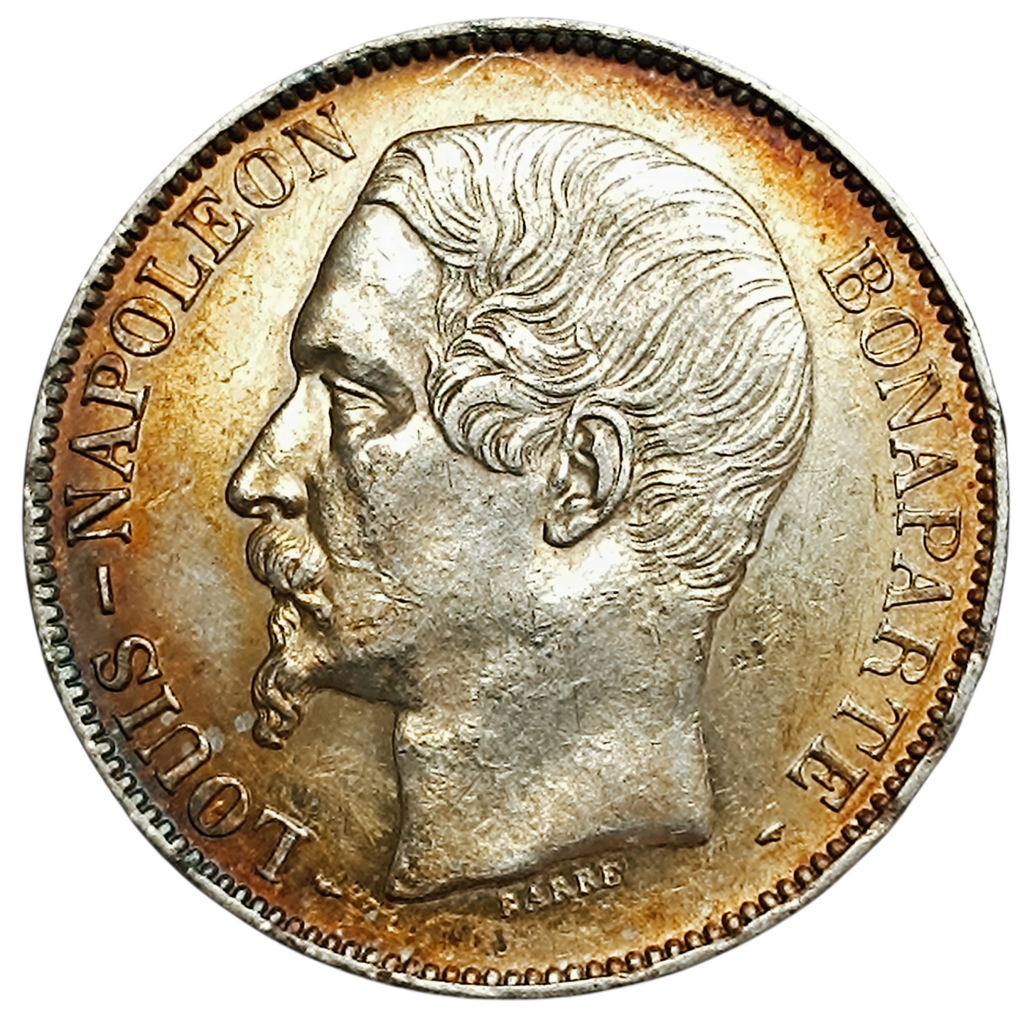 Napoléon III (1852-1870) 5 Francs 1852 A Paris Argent 24.92 gr