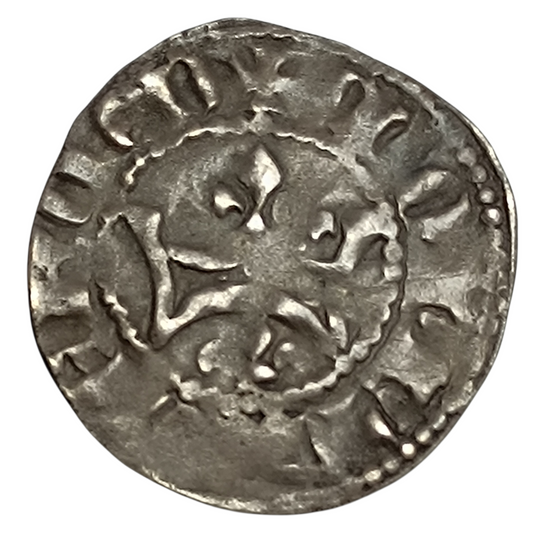 Comté du Maine Charles II d'Anjou (1285-1290) Denier Argent 1.08 gr