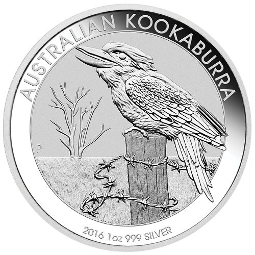 Australie 1 Dollar Kookaburra 2016 1 Once argent 1 oz silver .999