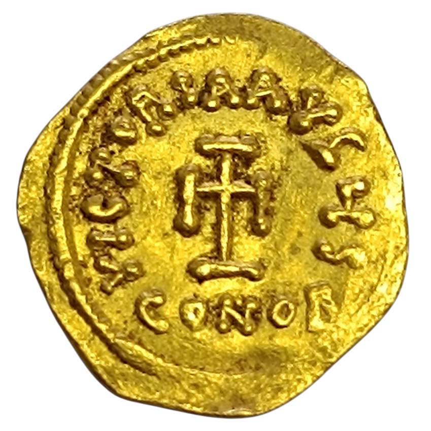 Empire Byzantin Héraclius (610-641) Trémissis d'or CONOB Constantinople 1.47 gr