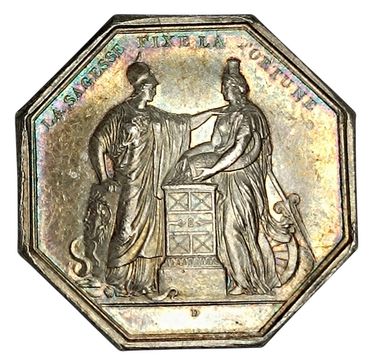 IT IT ITS IT ITS IT VIII Wisdom Fixes Fortune Silver 23.99 GR 37 mm