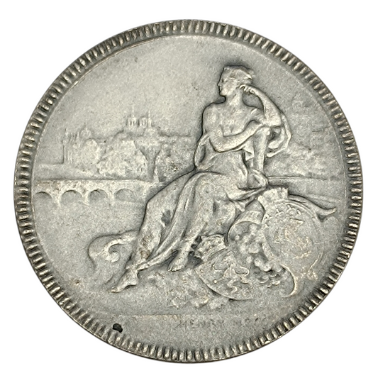 Jeton Banque de Paris et des Pays-Bas Argent 17.30 gr 36 mm
