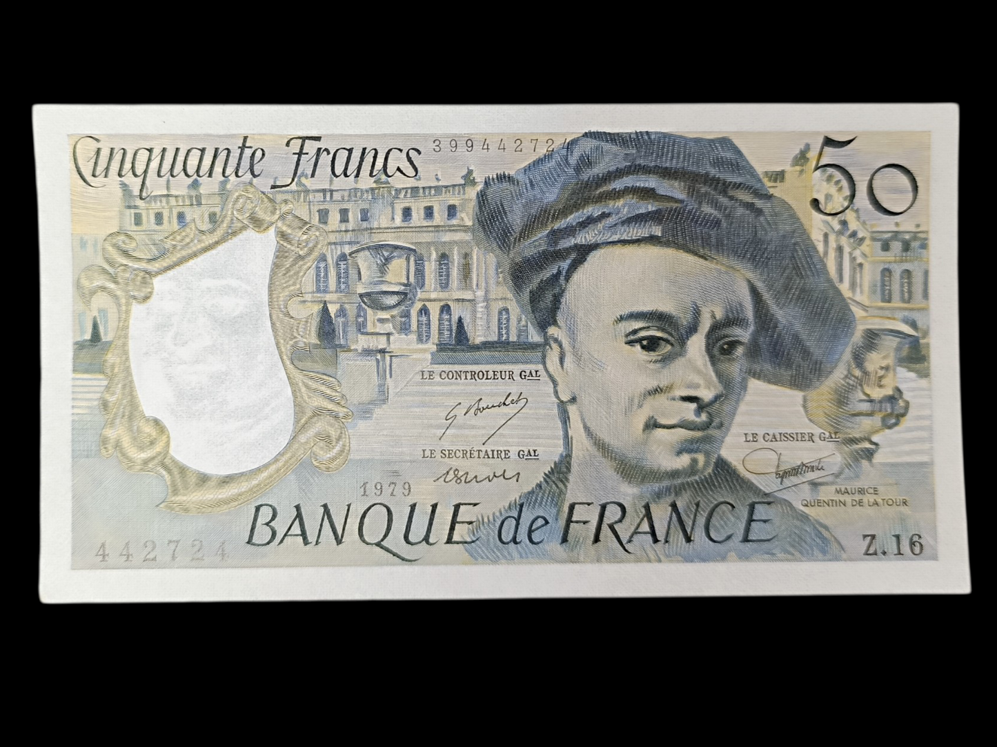 Billet 50 Francs Quentin de la Tour 1979 Z.16. État neuf