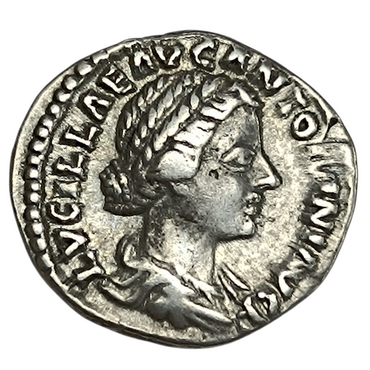 Lucille (164-169) Denier Vesta Argent 3.58 Gr