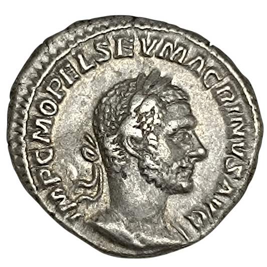 Macrin (217-218) Denier Salus Publica 2.94 gr