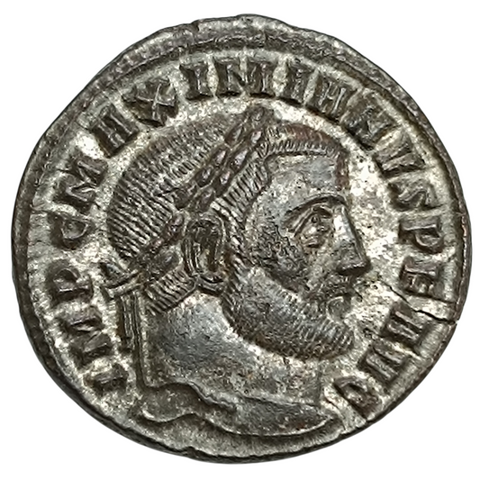 Galère (305-311) Follis Fides Militvm Ticinum 7.74 gr