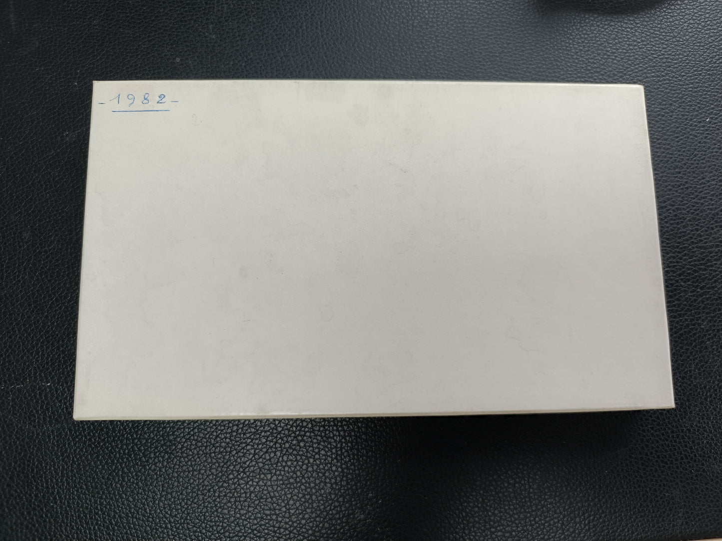 Coffret Monnaie de Paris 1982. Série complète Fleurs de Coins