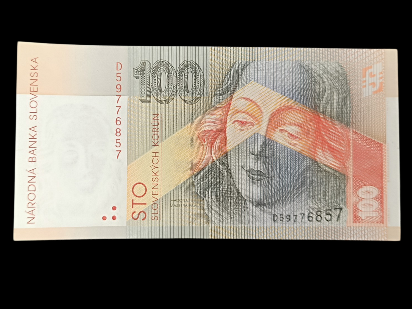Slovaquie Billet 100 Korun 1996. État neuf