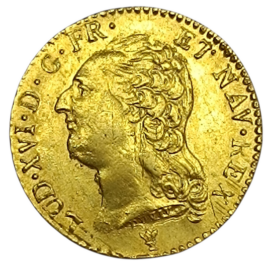 Louis XVI (1774-1792) Louis d'or aux écus accolés 1786 I Limoges 7.64 gr