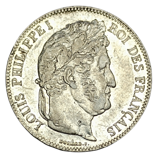 Louis-Philippe Ier (1830-1848) 5 francs 1835 A Paris Argent 24.95 gr G. 678