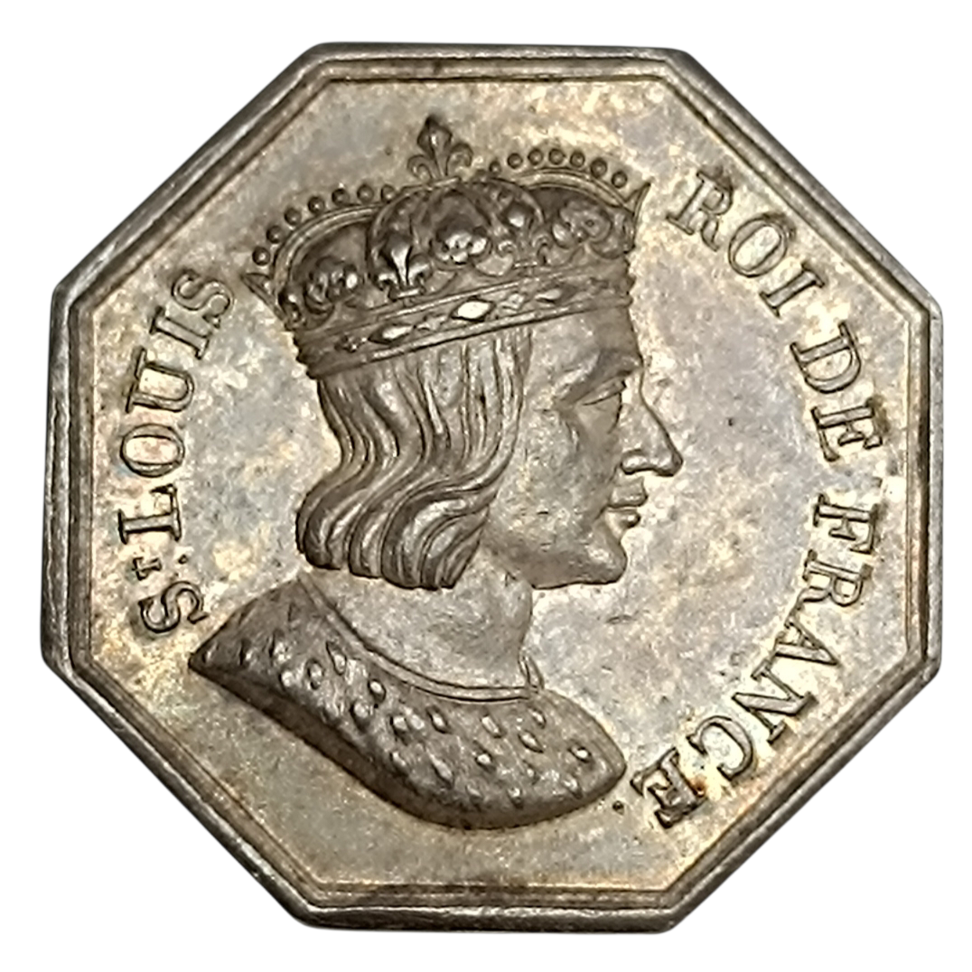 Jeton Notaires royaux de Sens (Yonne) Argent 13.95 gr 31 mm