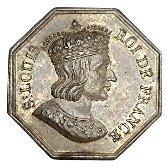 Jeton Notaires royaux de Sens (Yonne) Argent 13.95 gr 31 mm