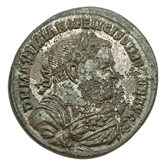 Maximien Hercule (285-310) Follis PROVIDENTIA DEORVM QVIES AVGG Trêves 9.08 gr