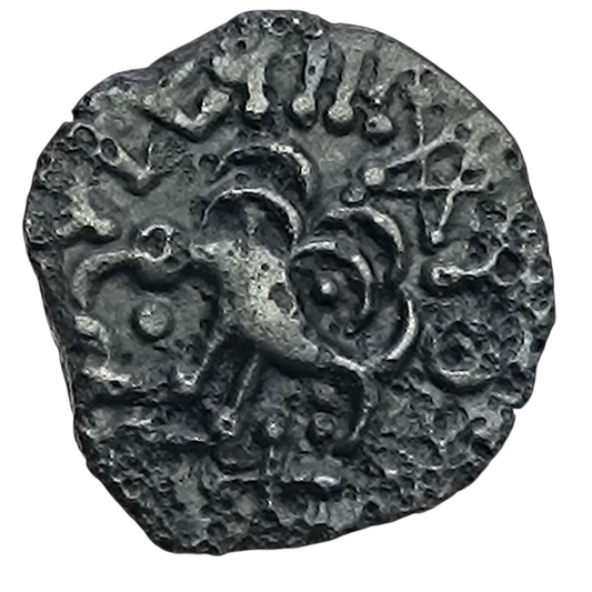 Gaule Sénons (Région de Sens) Bronze YLLYCCI à l'oiseau 3.59 gr