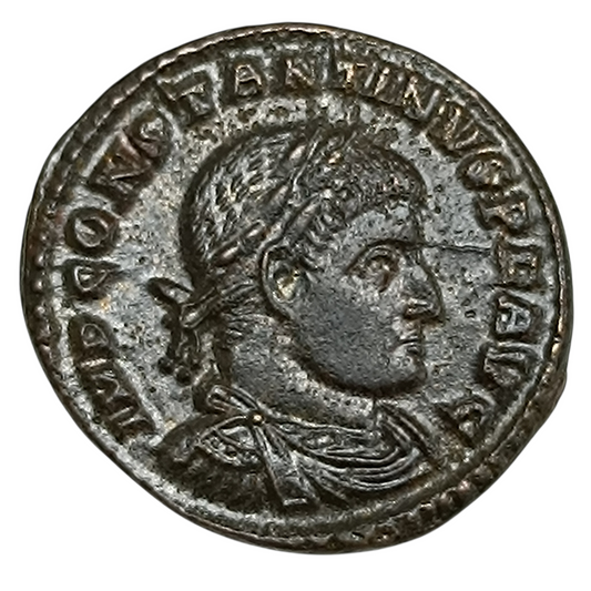 Constantin Ier (306-337) Follis Soli Invicto Comiti Arles 3.94 gr 21 mm