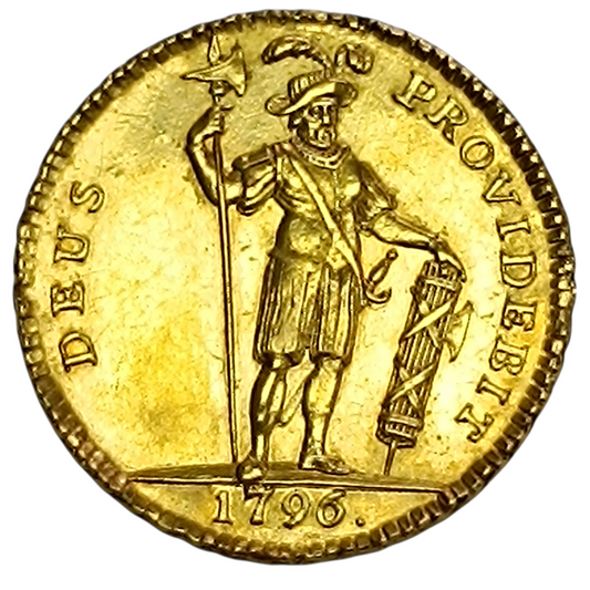 Suisse Canton de Berne 2 Duplone 1796 Or 15.23 gr