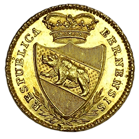 Suisse Canton de Berne 2 Duplone 1796 Or 15.23 gr