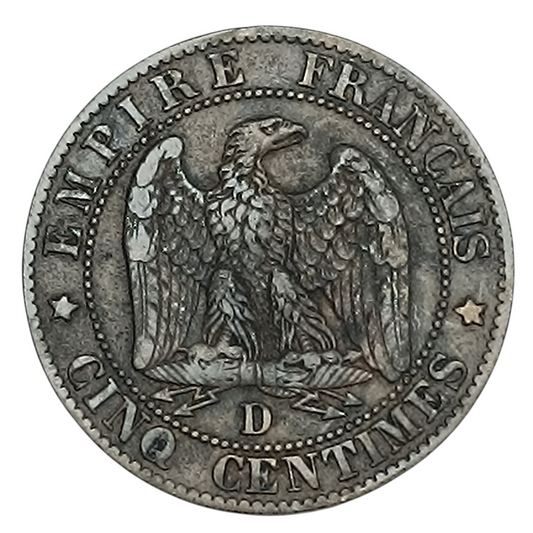Napoléon III (1852-1870) 5 Centimes 1857 D Lyon
