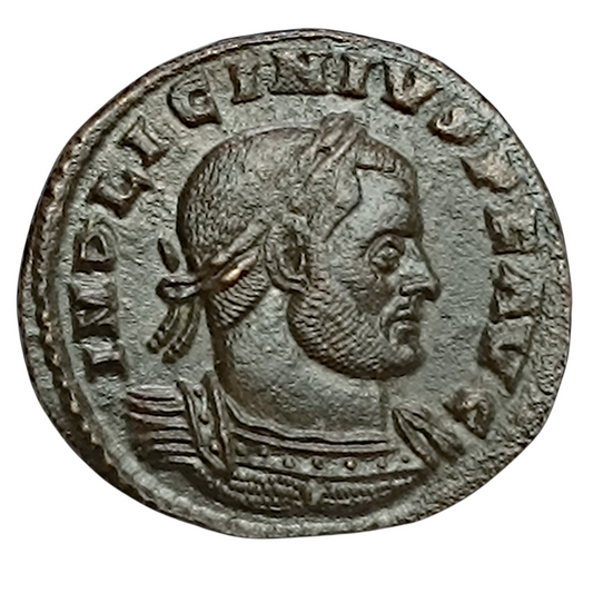 Licinius (308-324) Follis Sol Invicto Comiti Arles 3.90 gr 21 mm