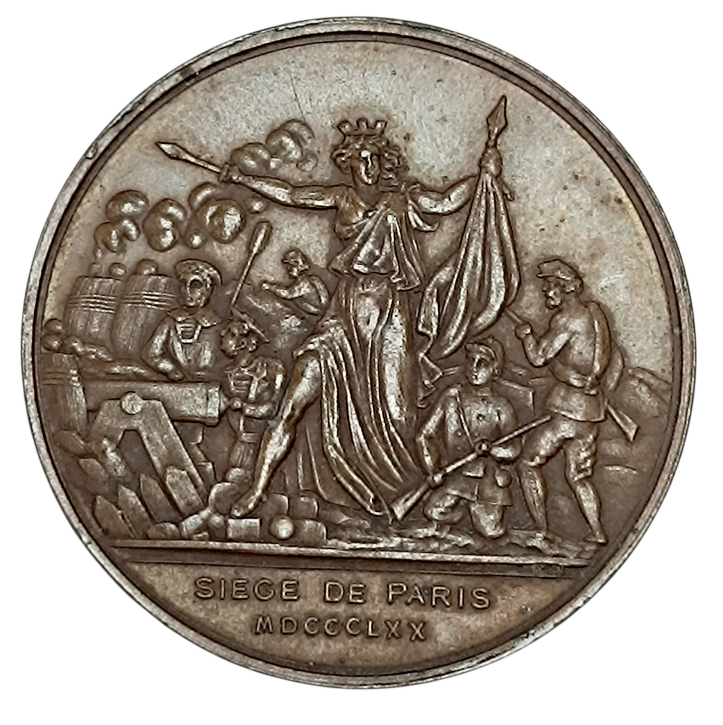 Jeton de présence Siège de Paris 1870 16.34 gr