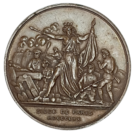 Jeton de présence Siège de Paris 1870 16.34 gr