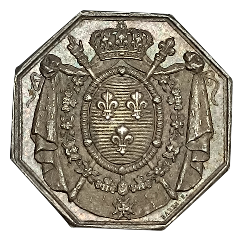 Jeton Notaires de Tours Argent 11.40 gr 30 mm